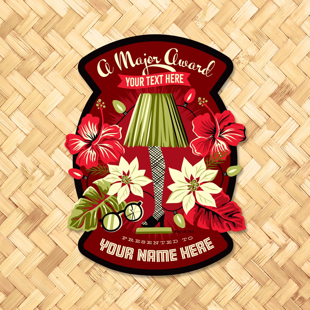 Jeff Granito's 'A Christmas' Personalized Metal Sign - Limited Time Pre-Order
