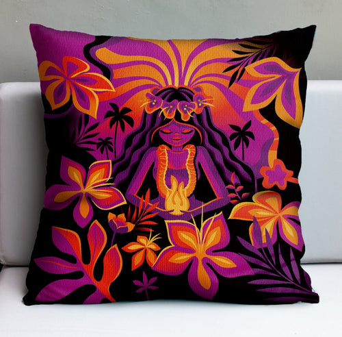 Jeff Granito's 'Mauna Pele' Pillow Cover - Ready to Ship! (FREE SHIPPING in U.S.)