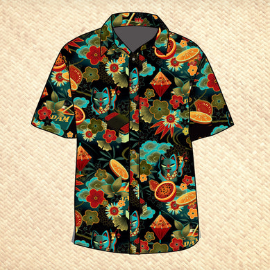 Jeff Granito's 'Mewsubi' Modern Fit Button-Up Shirt - Unisex - Pre-Order (FREE SHIPPING in U.S.)