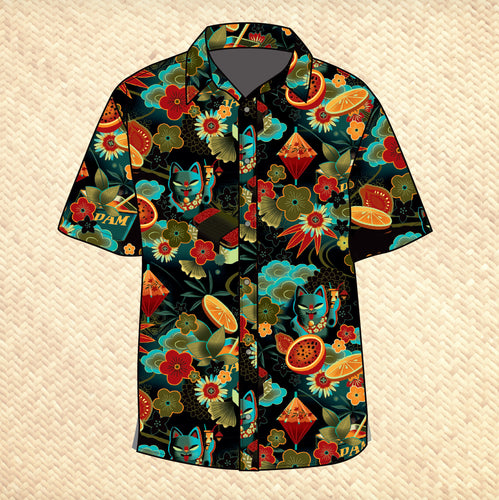 Jeff Granito's 'Mewsubi' Modern Fit Button-Up Shirt - Unisex - Pre-Order (FREE SHIPPING in U.S.)