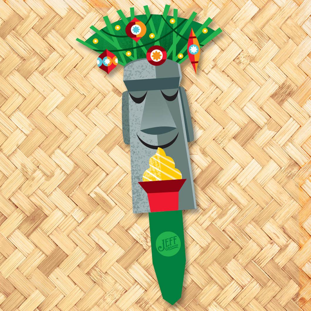 Jeff Granito's 'Festive Break' Metal Yard Stake - Pre-Order