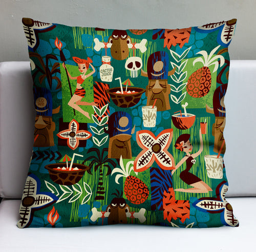 Jeff Granito's 'Modern Families' Pillow Cover - Ready to Ship! (FREE SHIPPING in U.S.)