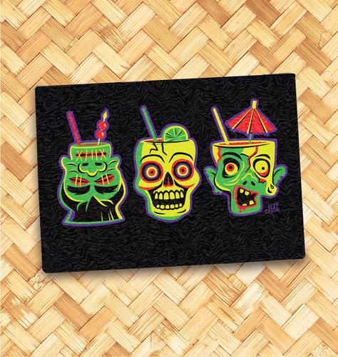 Jeff Granito's 'Mug Shots' Glass Cutting Board - Rolling Pre-Order / Ready to Ship!