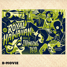 Jeff Granito's 'Royal Hawaiian: Night of the Drinking Dead' Zombie Cocktail Glass (1) - Ready to Ship / Rolling Pre-Order!
