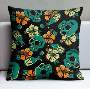 Jeff Granito's 'No Rum No Fun' Pillow Cover - Ready to Ship! (FREE SHIPPING in U.S.)