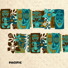 Jeff Granito's 'Oceanic Legacy' Mai Tai Cocktail Glass (1) - Ready to Ship!