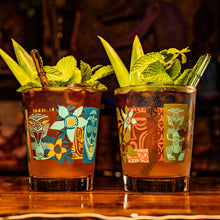 Jeff Granito's 'Oceanic Legacy' Mai Tai Cocktail Glass (1) - Ready to Ship!