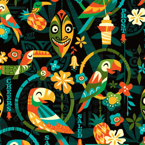 Jeff Granito's 'Birds Singing Words' Pareo - Ready to Ship / Rolling Pre-Order (FREE SHIPPING in U.S.) (Copy)