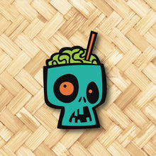 Jeff Granito's 'Sip for Brains - Blue' Enamel Pin - Ready to Ship!
