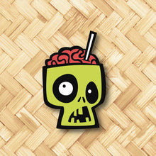 Jeff Granito's 'Sip for Brains - Green' Enamel Pin - Ready to Ship!