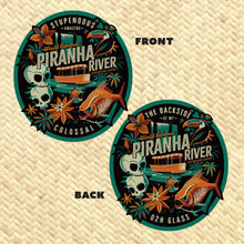 Jeff Granito's 'Piranha River Cruise' Pint Glass (1) - Ships Mid to Late May!