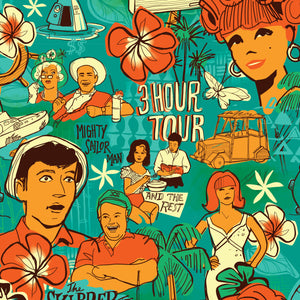 Jeff Granito's 'Three Hour Tour' Unisex Pajama Pants - Pre-Order