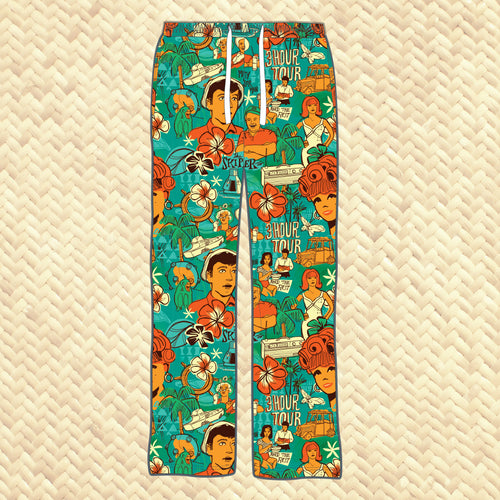 Jeff Granito's 'Three Hour Tour' Unisex Pajama Pants - Pre-Order