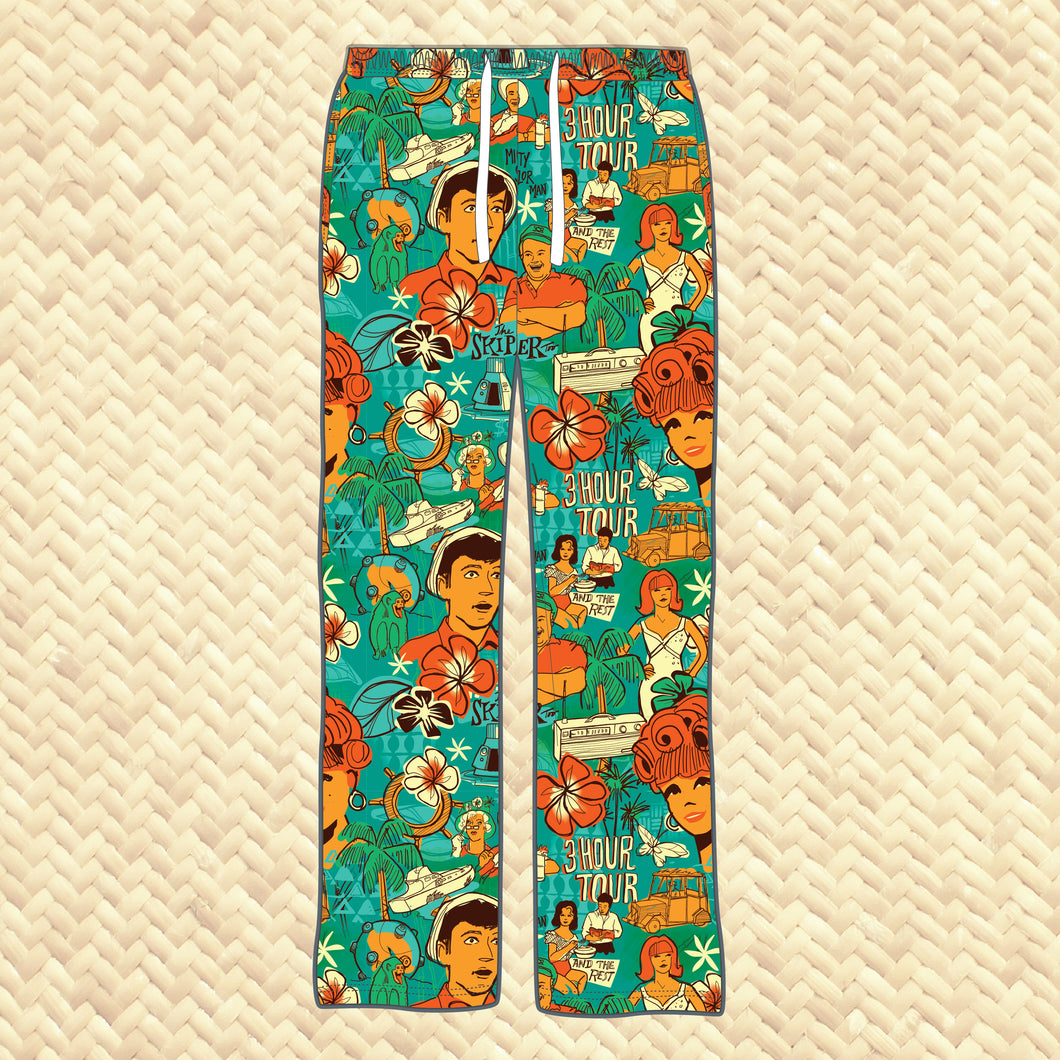 Jeff Granito's 'Three Hour Tour' Unisex Pajama Pants - Pre-Order