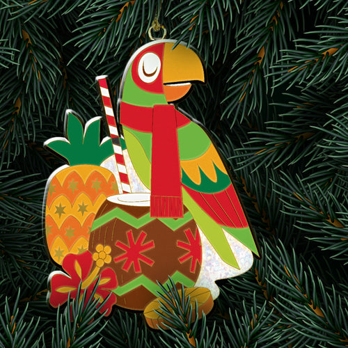 Jeff Granito's 'Tropical Tidings' Holiday Ornament - Rolling Pre-Order / Ready to Ship!