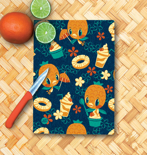 Jeff Granito's 'Pineapple Bird' Glass Cutting Board - Rolling Pre-Order / Ready to Ship!