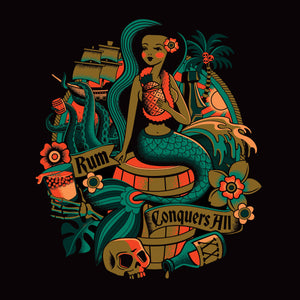 Jeff Granito's 'Rum Conquers All' Women's Tee - Pre-Order