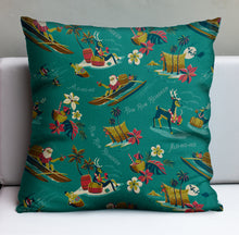Jeff Granito's 'Rum Rum Reindeer' Pillow Cover - Ready to Ship! (FREE SHIPPING in U.S.)