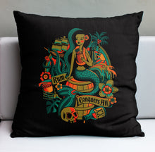 Jeff Granito's 'Rum Conquers All' Pillow Cover - Ready to Ship! (FREE SHIPPING in U.S.)