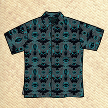 Jeff Granito's 'Scaredy Cat' Classic Aloha Button Up-Shirt - Unisex - Ready to Ship