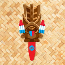 Jeff Granito's 'Star-Spangled Aloha' Metal Yard Stake Set of THREE (3) - Pre-Order!