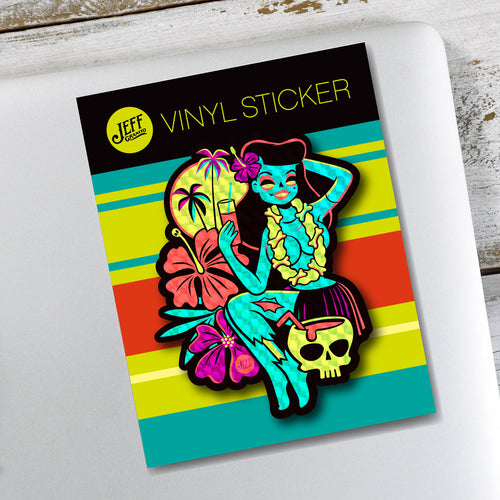 Jeff Granito's 'Maneater Prismatic' Vinyl Sticker - Ready to Ship!