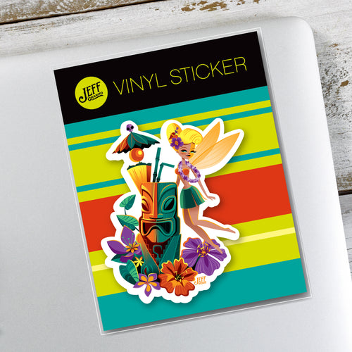 Jeff Granito's 'Drinker Belle' Vinyl Sticker - Ready to Ship!