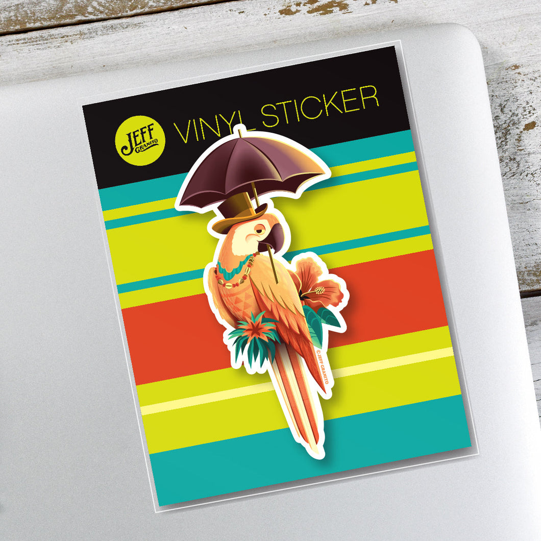Jeff Granito's 'Head Salesman of the East' Vinyl Sticker - Ready to Ship!