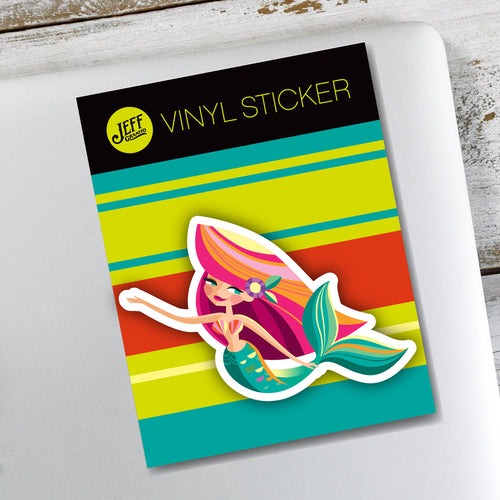Jeff Granito's 'Littlest Mermaid' Vinyl Sticker - Ready to Ship!
