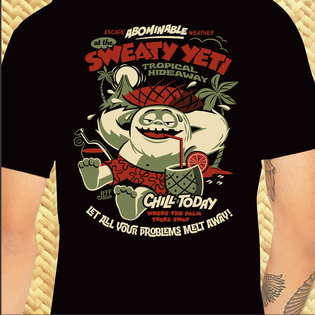 Jeff Granito's 'Sweaty Yeti' Unisex Tee - Pre-Order