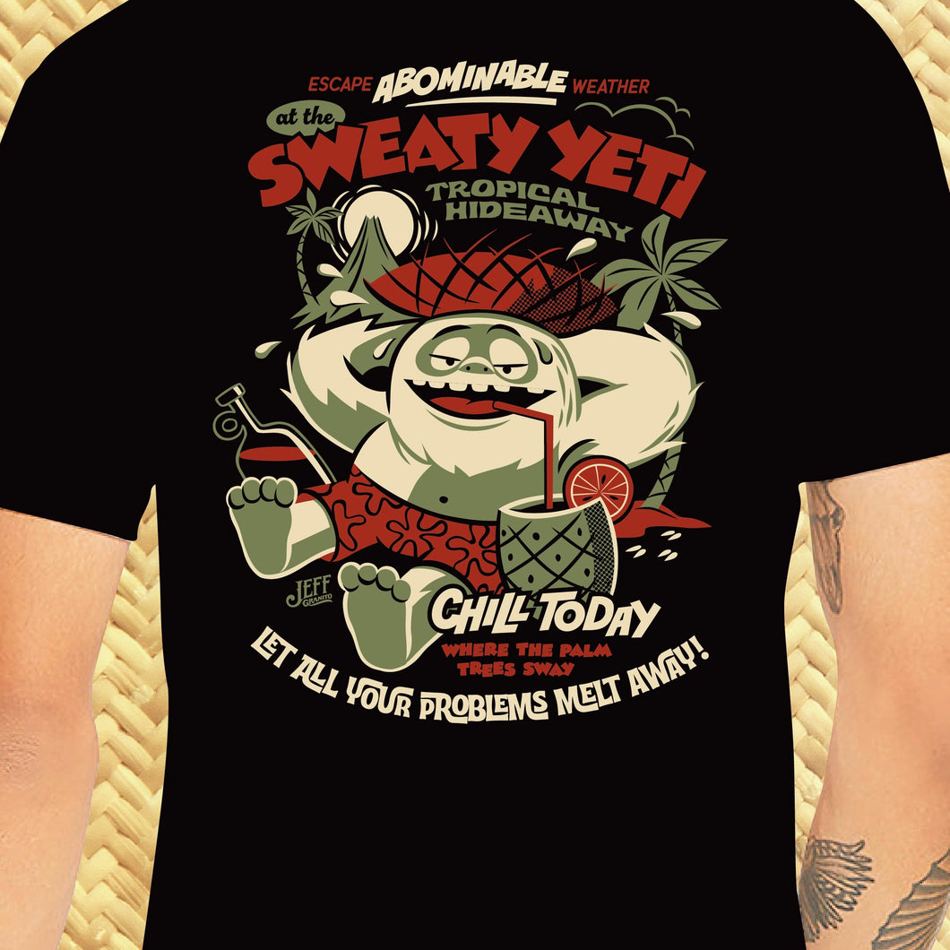 Jeff Granito's 'Sweaty Yeti' Unisex Tee - Pre-Order