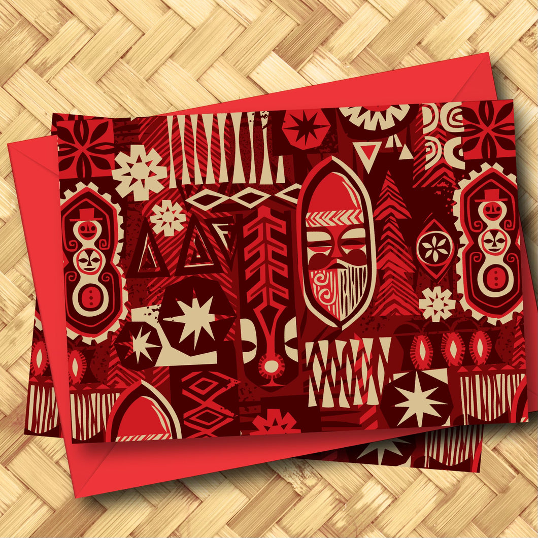 'TikiLand Holiday' Greeting Card Set