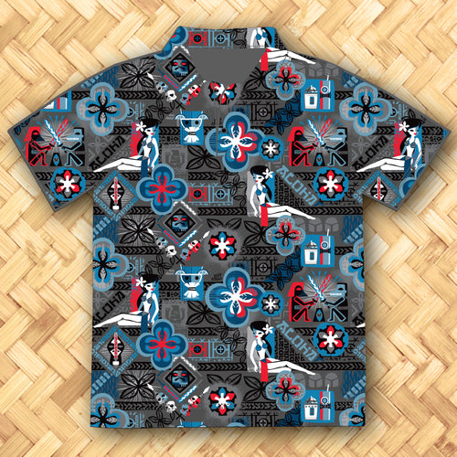 'Star Bars Silver' Men's Performance Golf Polo - Pre Order (FREE SHIPPING in U.S.)