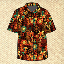 Jeff Granito's 'Polynesian Escape' - for Tiki Tom's - Modern Fit Button-Up Shirt - Unisex -  Pre-Order! (FREE SHIPPING in U.S.)