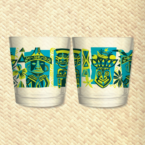 TikiLand Day 2025 'Lanai Enchantment' Mai Tai Cocktail Glass (1) - Ready to Ship!
