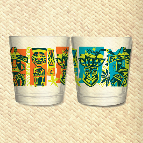 TikiLand Day 2025 'Lanai Enchantment' Mai Tai Cocktail Glass (1) - Ready to Ship!