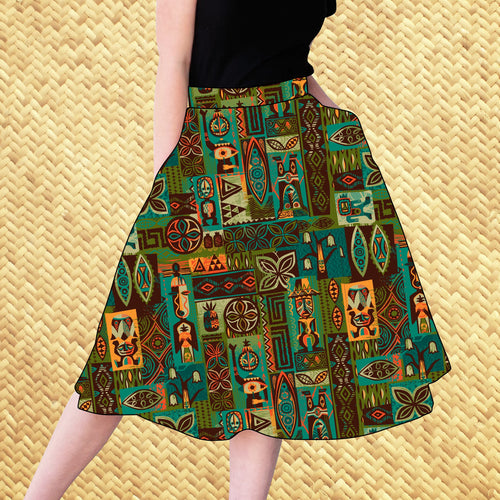 TikiLand Mug Society 2024 Member Exclusive: 'Garden of Tiki' - Aloha Skirt - Pre-Order