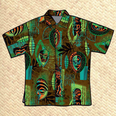 Jeff Granito's 'Tropic Tradewinds' - Classic Aloha Button Up-Shirt - Unisex - Pre-Order