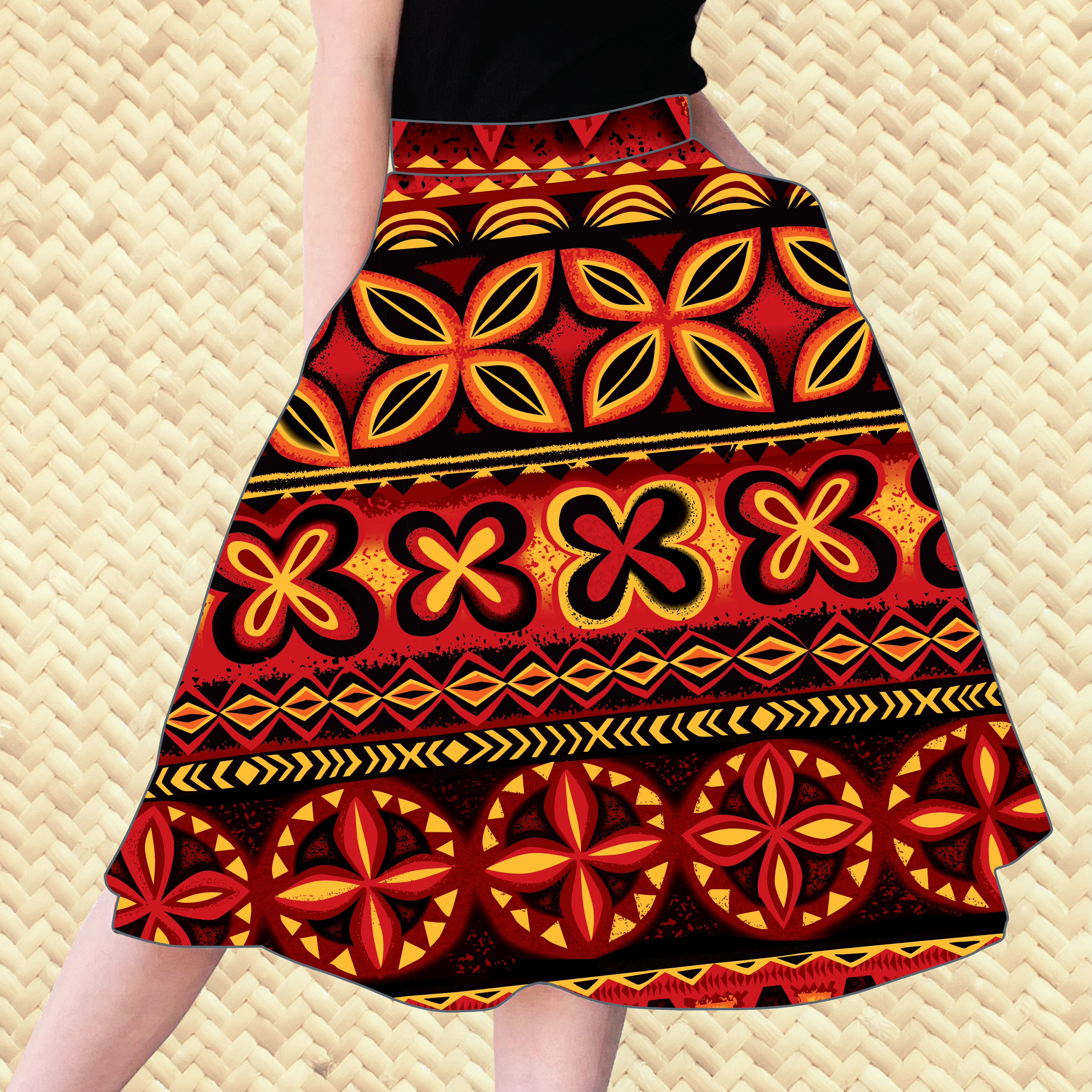 スカート THE ATTICO FW25 Python jacquard skirt (251WCS00283 227) The Attico Midi Skirt | Shopbop