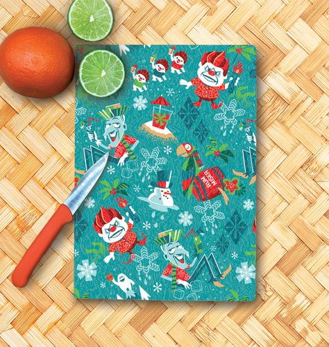 Jeff Granito's 'The Misers' Glass Cutting Board - Rolling Pre-Order / Ready to Ship!