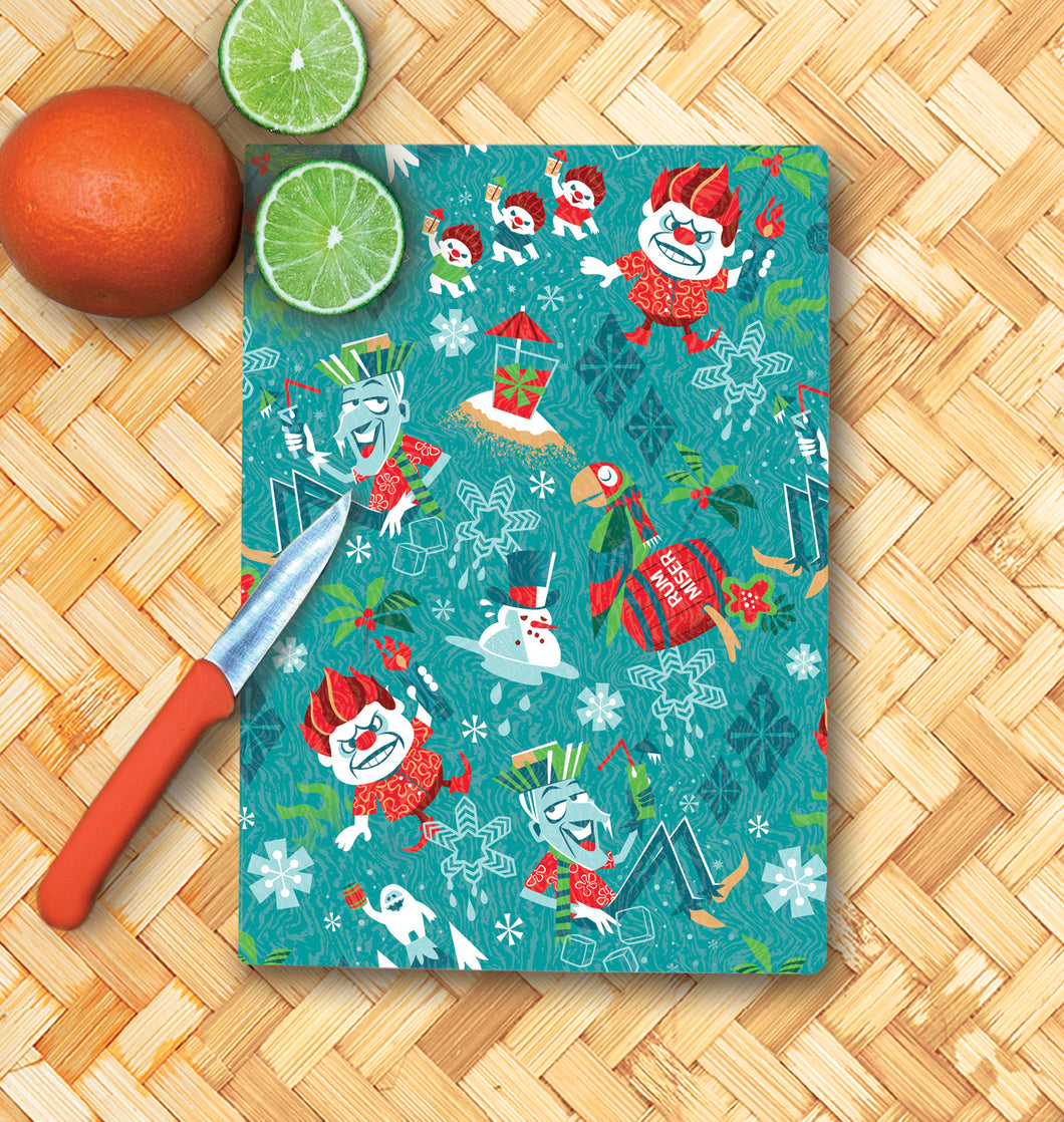 Jeff Granito's 'The Misers' Glass Cutting Board - Rolling Pre-Order / Ready to Ship!