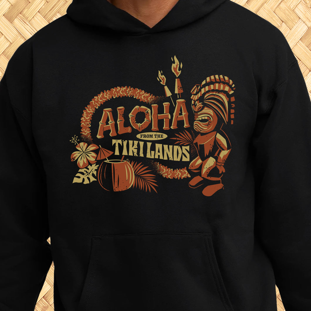Jeff Granito's 'Aloha from the Tiki Lands' Pullover Hoodie - Ships About End of December!