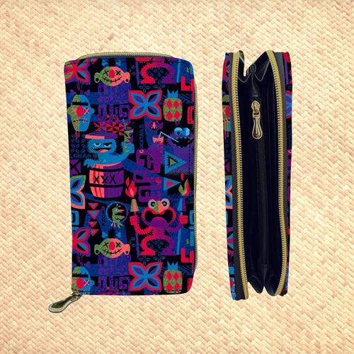 Jeff Granito's 'Tiki Monsters' Zippered Wallet - Rolling Pre-Order / Ready to Ship!