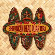 'Enchanted Tiki' Personalized Metal Bar Sign