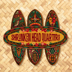 'Enchanted Tiki' Personalized Metal Bar Sign