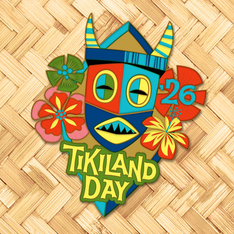 TikiLand Day 2026 'Tropic Hideaway' Enamel Pin - Ready to Ship!