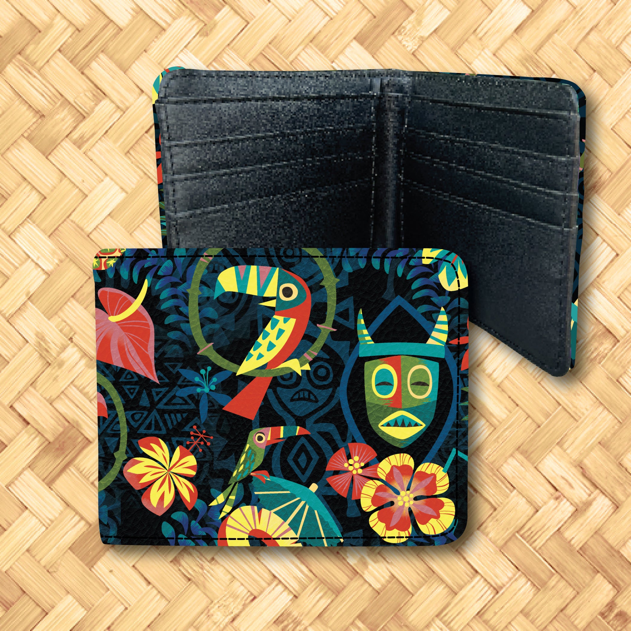 TikiLand Day 2026 'Tropic Hideaway' Billfold Wallet - Rolling Pre-Order / Ready to Ship!