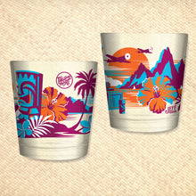 'TikiLand Expeditions Sunset' Mai Tai Cocktail Glass - Ready to Ship!