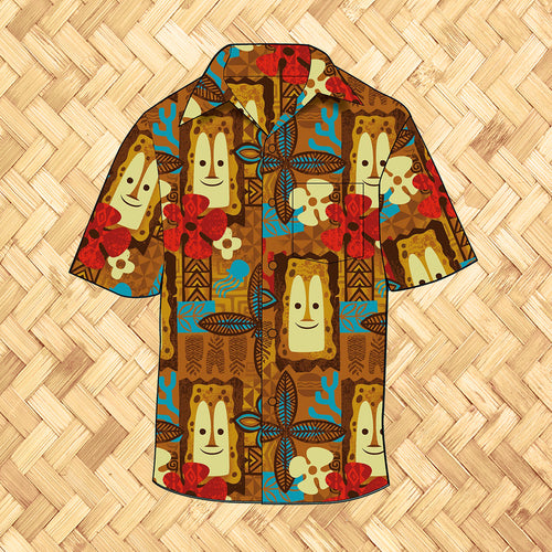 Jeff Granito's 'Under The Sea' Classic Aloha Button Up-Shirt - Unisex - Ready to Ship