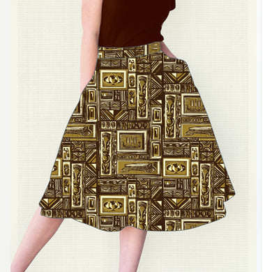 Witco Decor's 'Westenhaver Tapa' Aloha Skirt with Pockets - Pre-Order